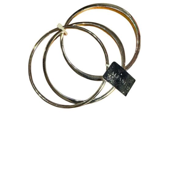 Alfani Silver tone Bangle Set - Picture 2 of 3